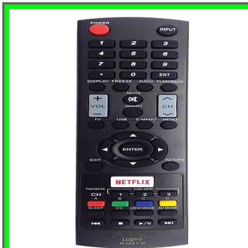 Sharp lcd led remote - tv,